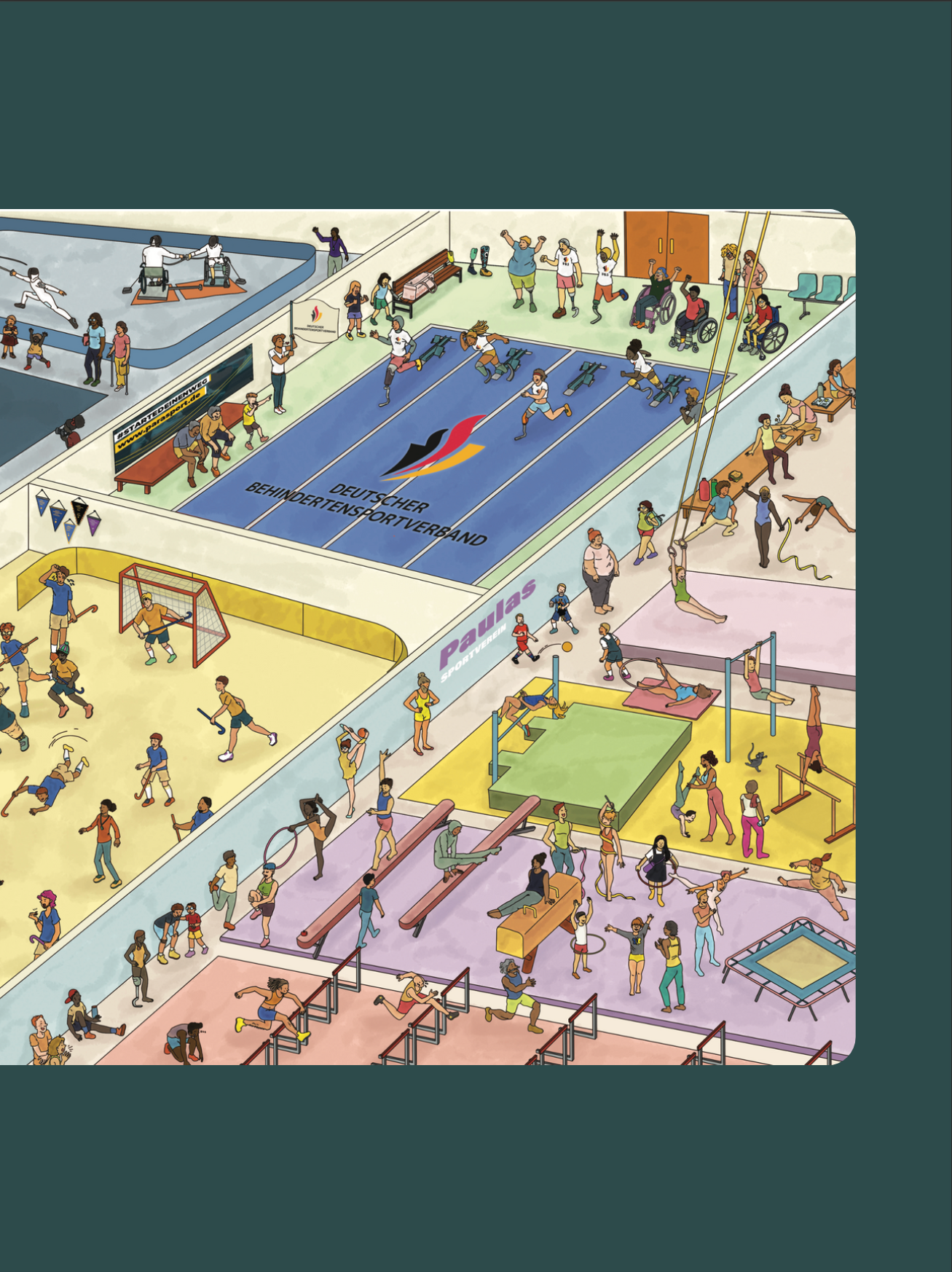 "Mimi's colourful world" - FC Viktoria Berlin in the inclusive sports picture book