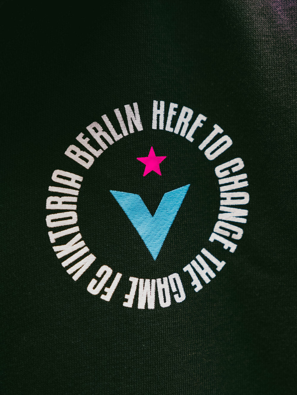 FC Viktoria Zip Hoodie Kids Black