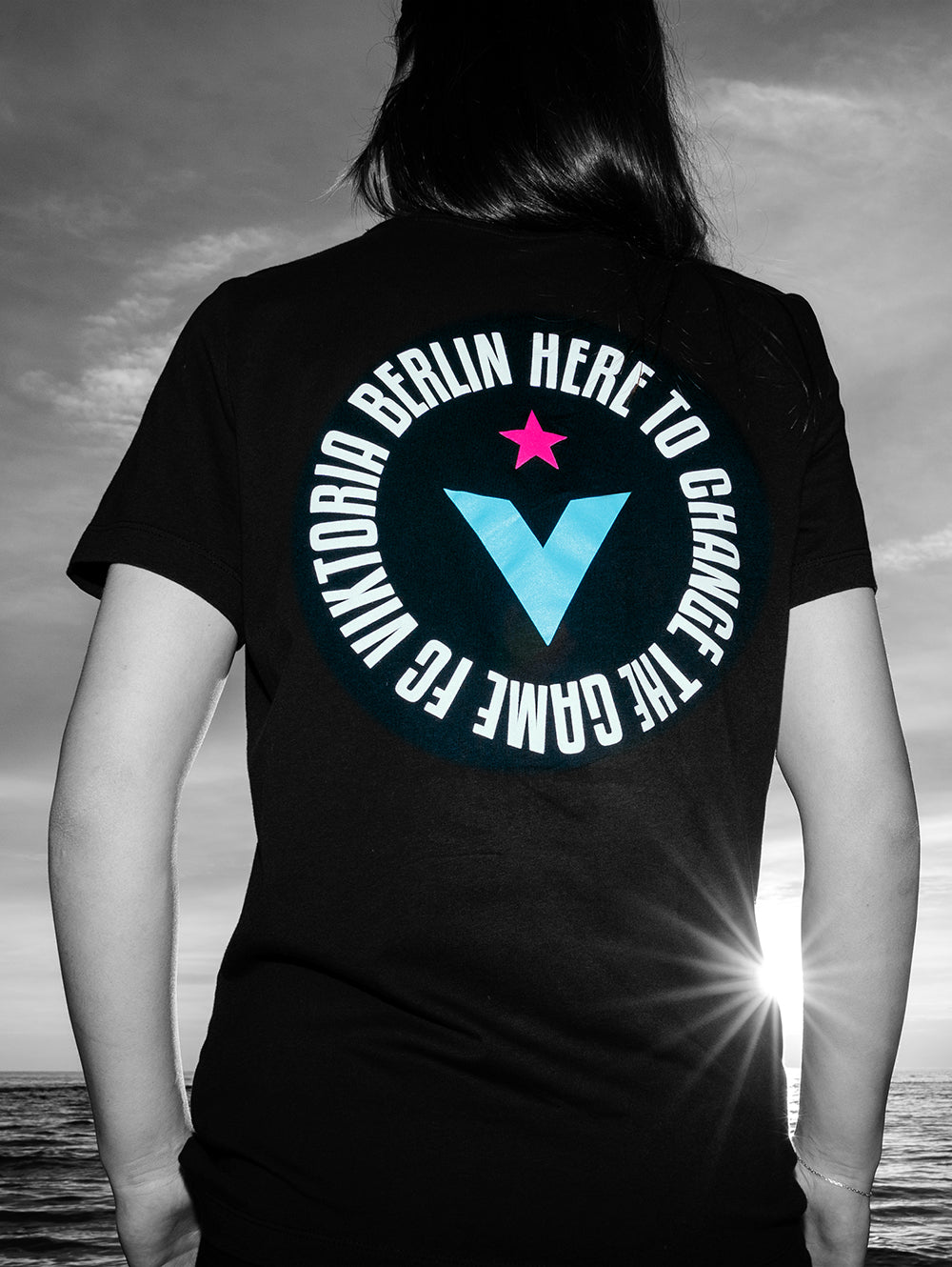 FC Viktoria T-Shirt Black 23/24