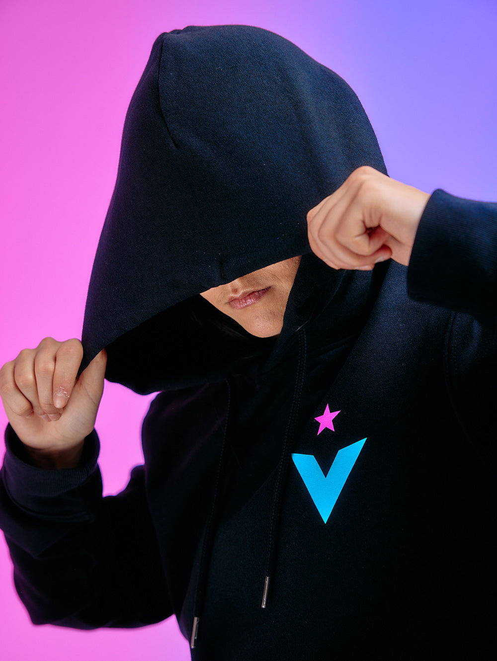 FC Viktoria Hoodie Schwarz 22/23