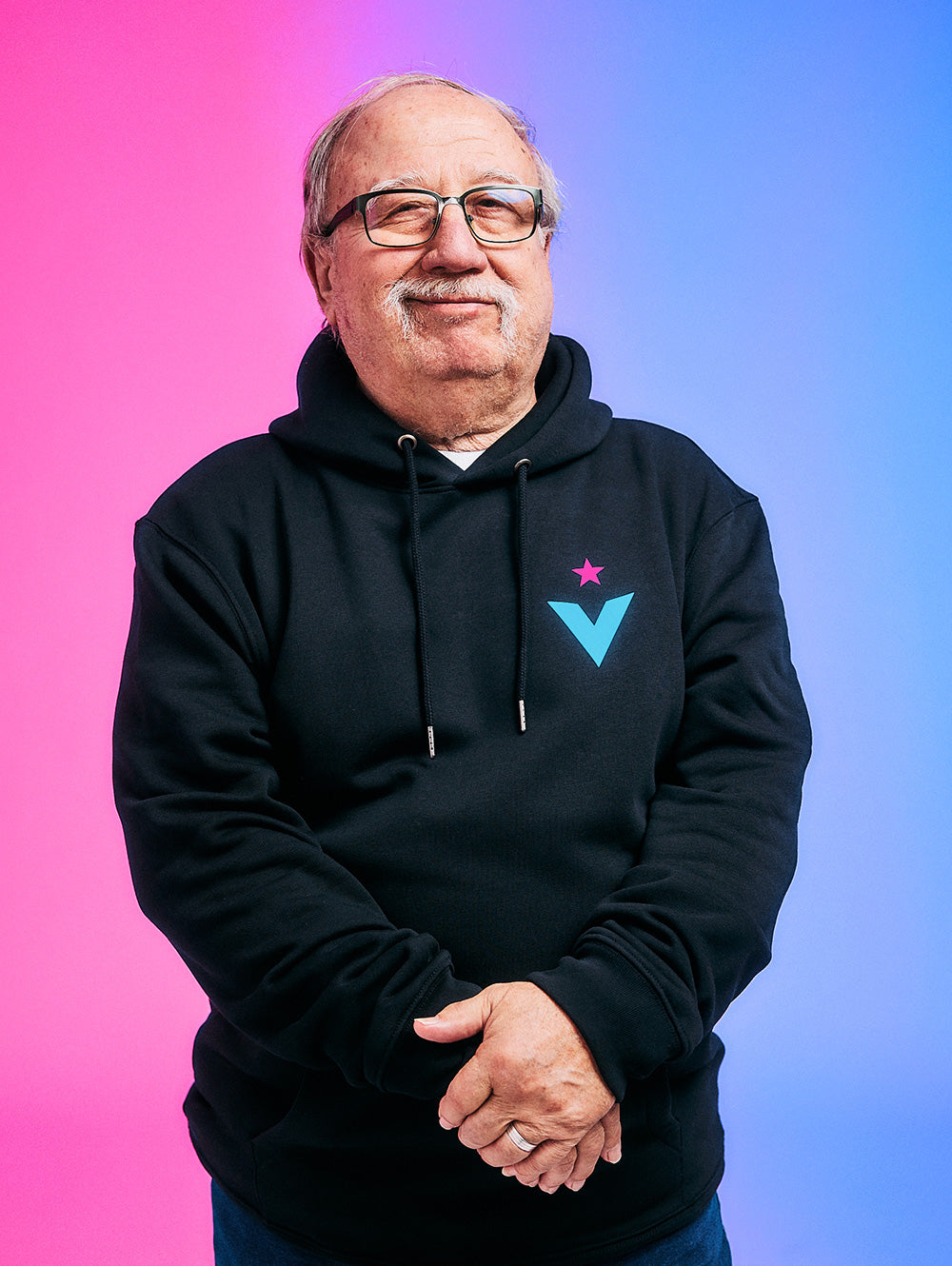 FC Viktoria Hoodie Schwarz 22/23