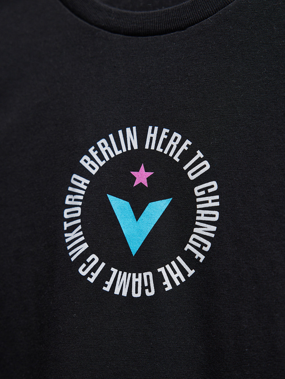 FC Viktoria T-Shirt Kids Schwarz