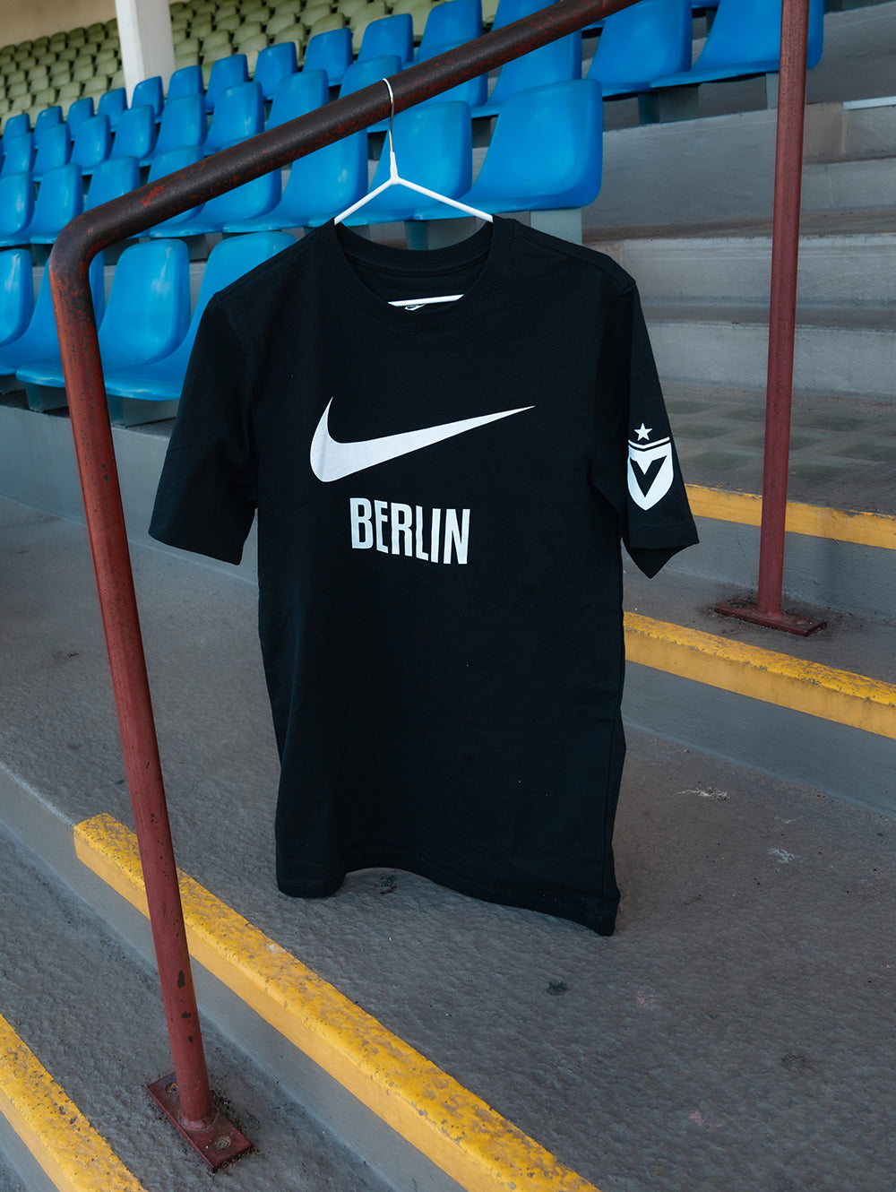 Team Wear T-Shirt Schwarz/Weiß