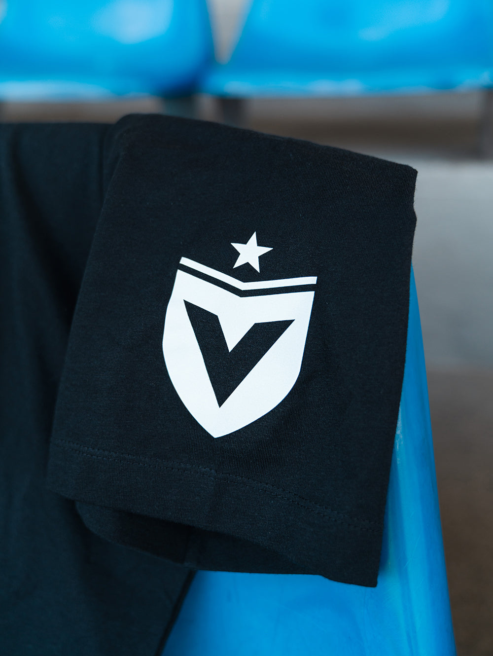 Team Wear T-Shirt Schwarz/Weiß